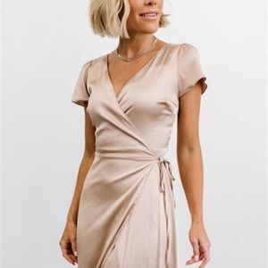 Krystal Baltic Born Wrap Dress